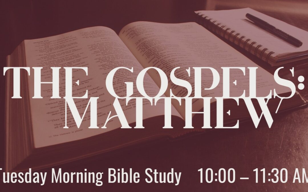 Tuesday Morning Bible Study