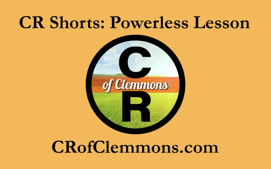 CR Shorts: Powerless Lesson