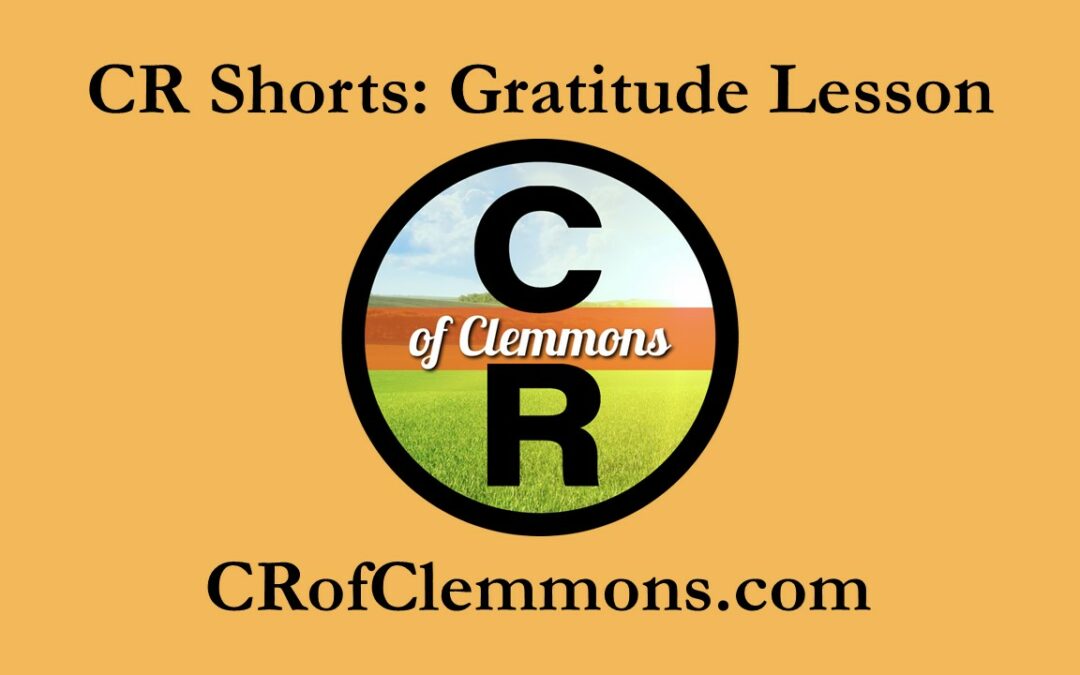 CR Shorts: Gratitude Lesson